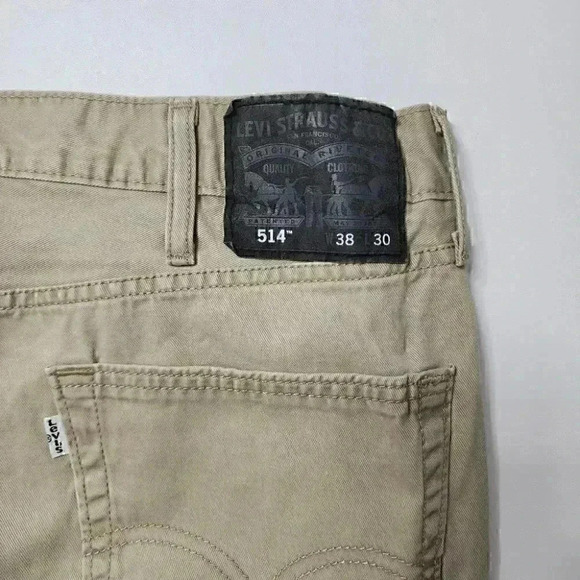 Levi's 514 Cotton Straight Fit Men's Pants 38 x 30 - Picture 5 of 7
